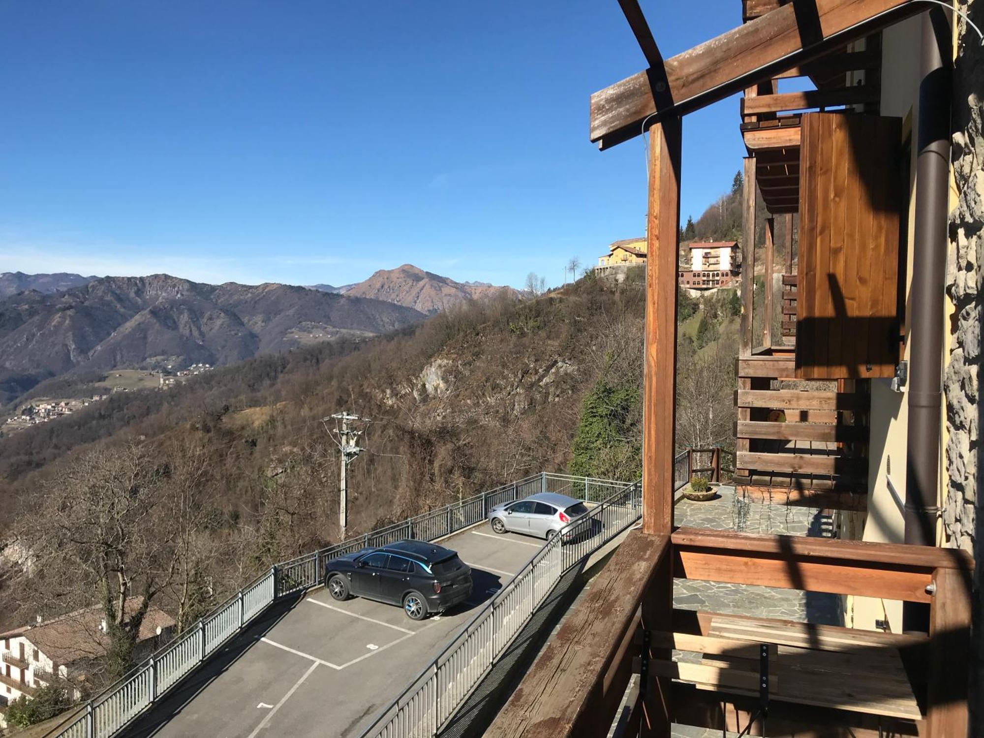 Ferienwohnung Casa Con Vista Costa di Serina Exterior foto