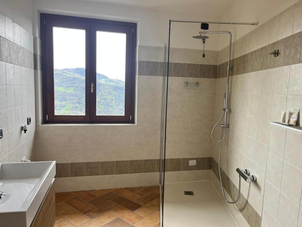 Ferienwohnung Casa Con Vista Costa di Serina Exterior foto