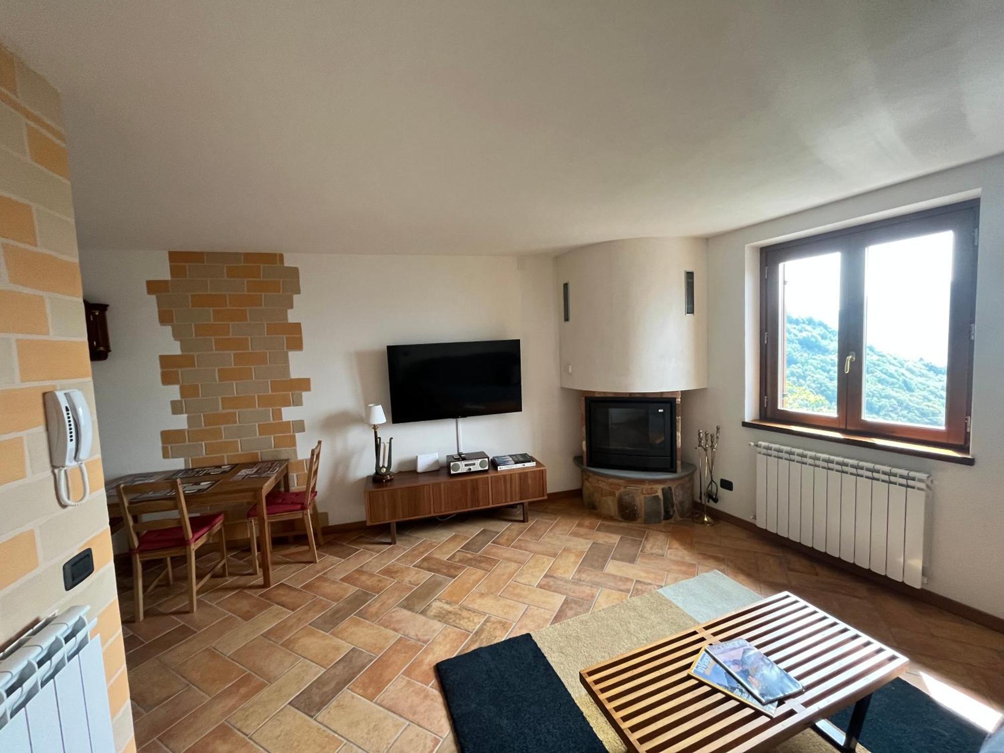 Ferienwohnung Casa Con Vista Costa di Serina Exterior foto