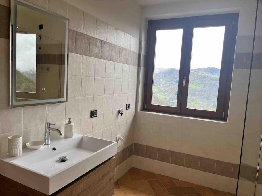 Ferienwohnung Casa Con Vista Costa di Serina Exterior foto