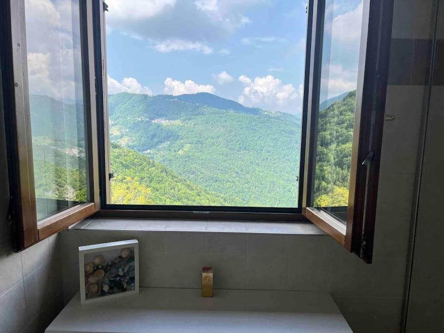 Ferienwohnung Casa Con Vista Costa di Serina Exterior foto