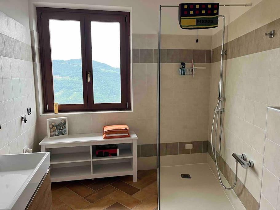 Ferienwohnung Casa Con Vista Costa di Serina Exterior foto
