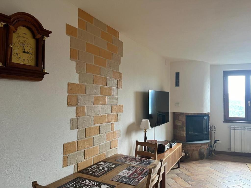 Ferienwohnung Casa Con Vista Costa di Serina Exterior foto