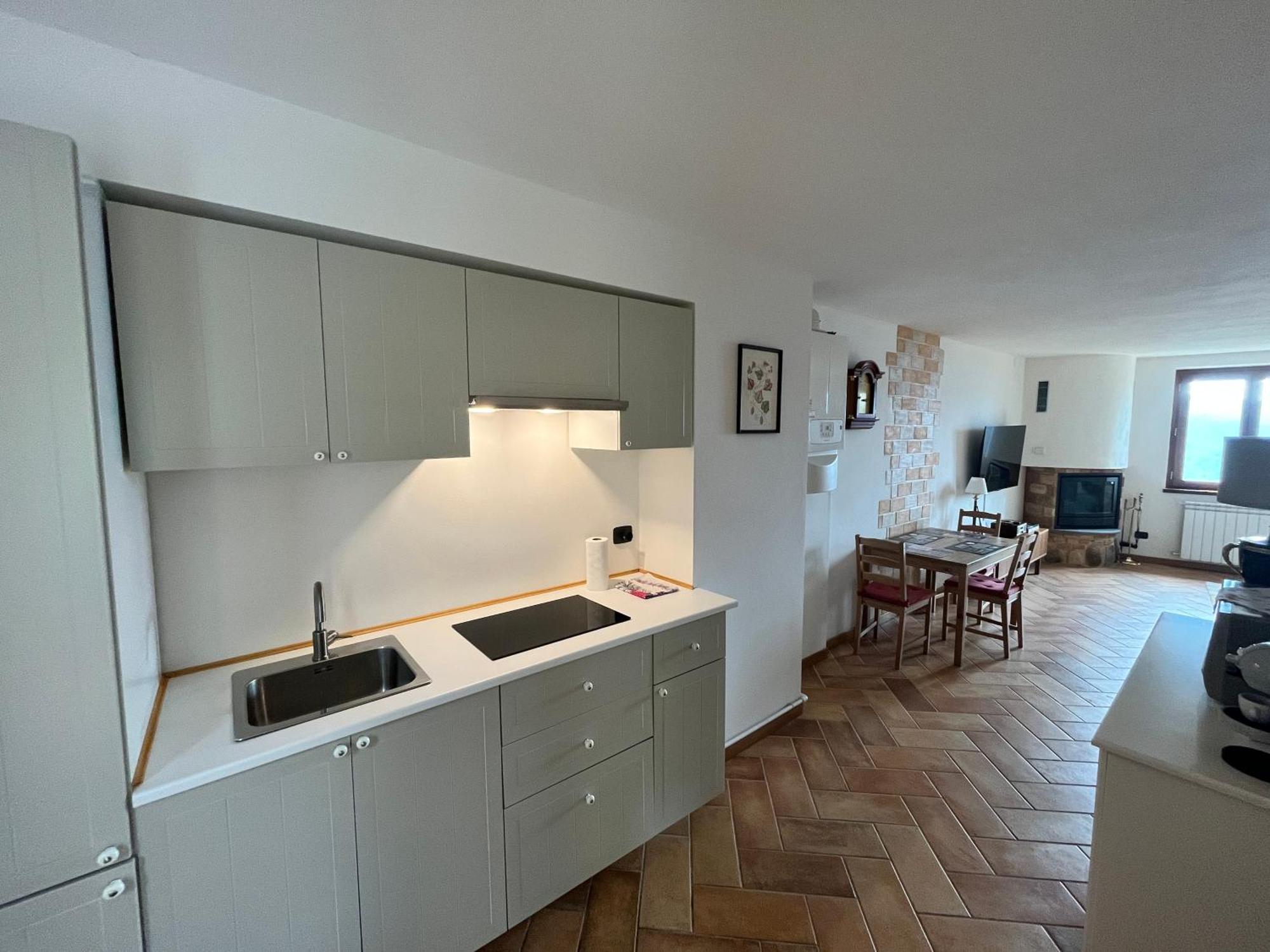 Ferienwohnung Casa Con Vista Costa di Serina Exterior foto